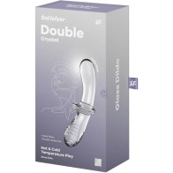 Satisfyer Doble Cristal Dildo Realista