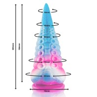 Phorcys Dildo Tentáculo Azul Grande