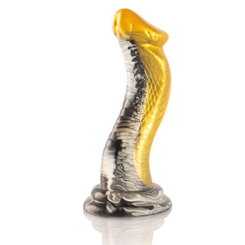 EPIC CYBERSILICOCK Drakon Dildo Cobra Amarilla