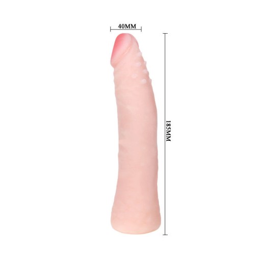 Baile - Dildo Silicona Tacto Piel Realístico 19 cm