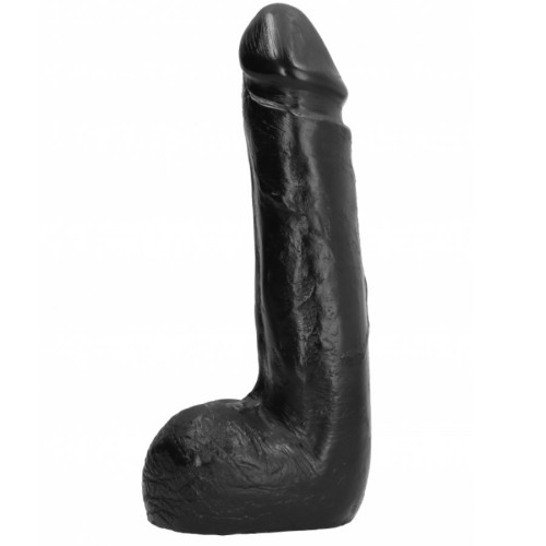 Realistic Black Soft Dildo 20 cm for Vibrant Pleasure