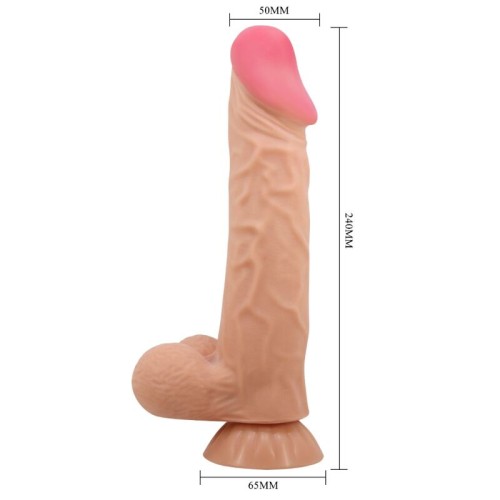 Pretty Love Sliding Skin Realistic Dildo