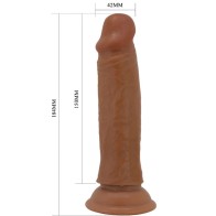 Quentin Realistic Dildo 18 Cm Mulato