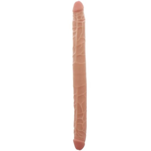 Doble Dong 40 Cm Natural - Placer Realista