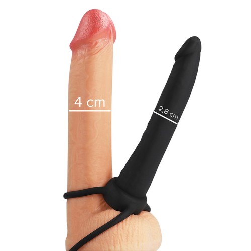 Dildo COBI-ONYX con Arnés - Placer de Lujo