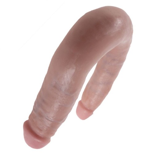 Dildo Doble Penetración 12.7 Cm Natural - Placer Supremo