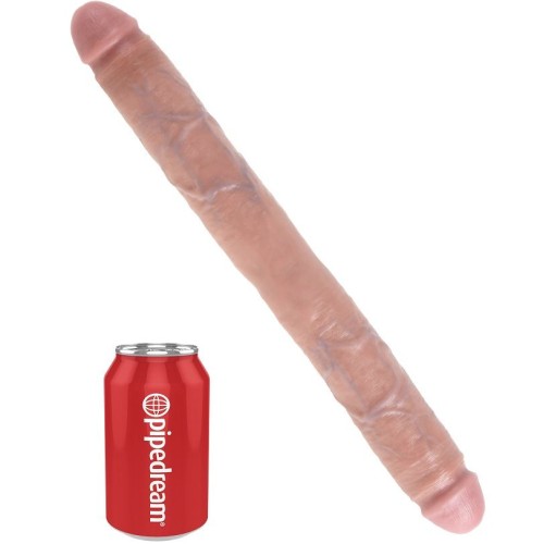 King Cock Dildo Doble Penetración 40.6 Cm