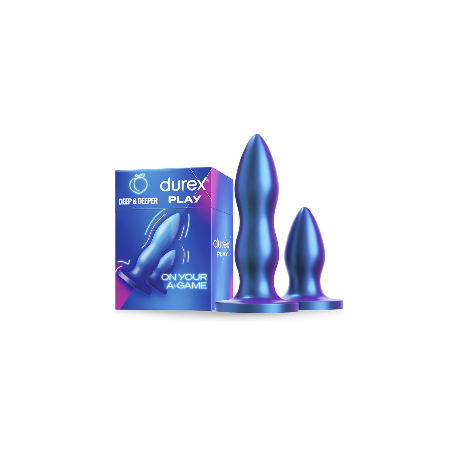 Set de Plugs Anales Durex Deep & Deeper