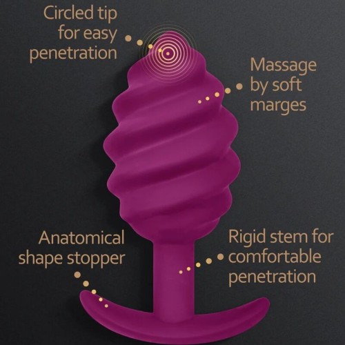 Gplug Twist 2 Ergonomic Anal Plug