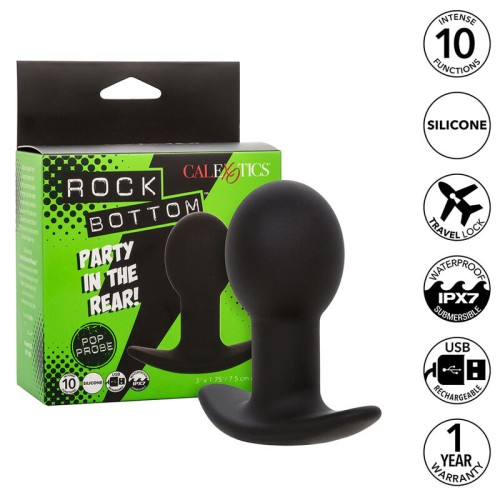 Rock Bottom Anal Plug with Vibrations