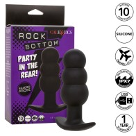 Rock Bottom Anal Plug with Beads for Enhanced Pleasure