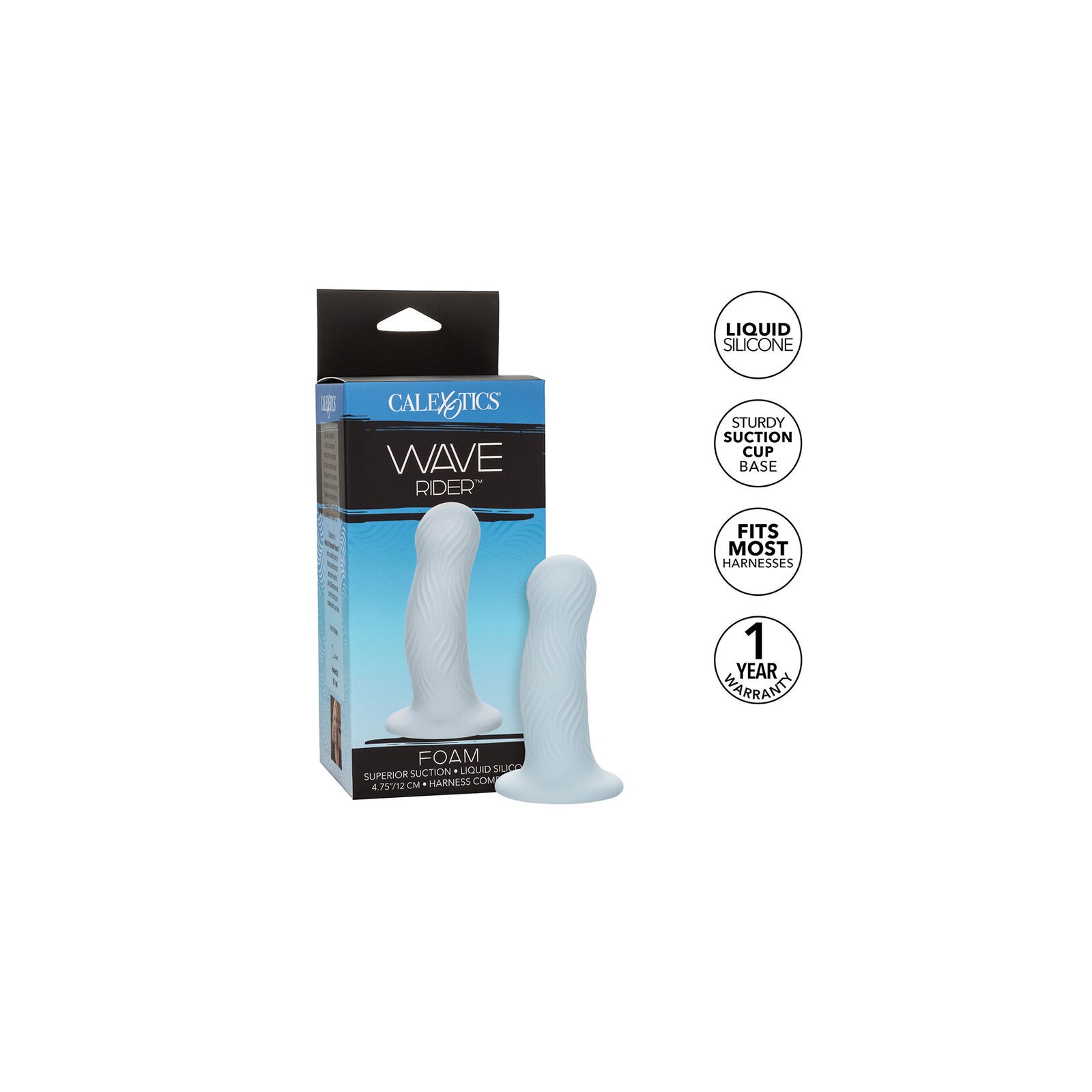 Plug Anal Wave Rider Foam para el Máximo Disfrute