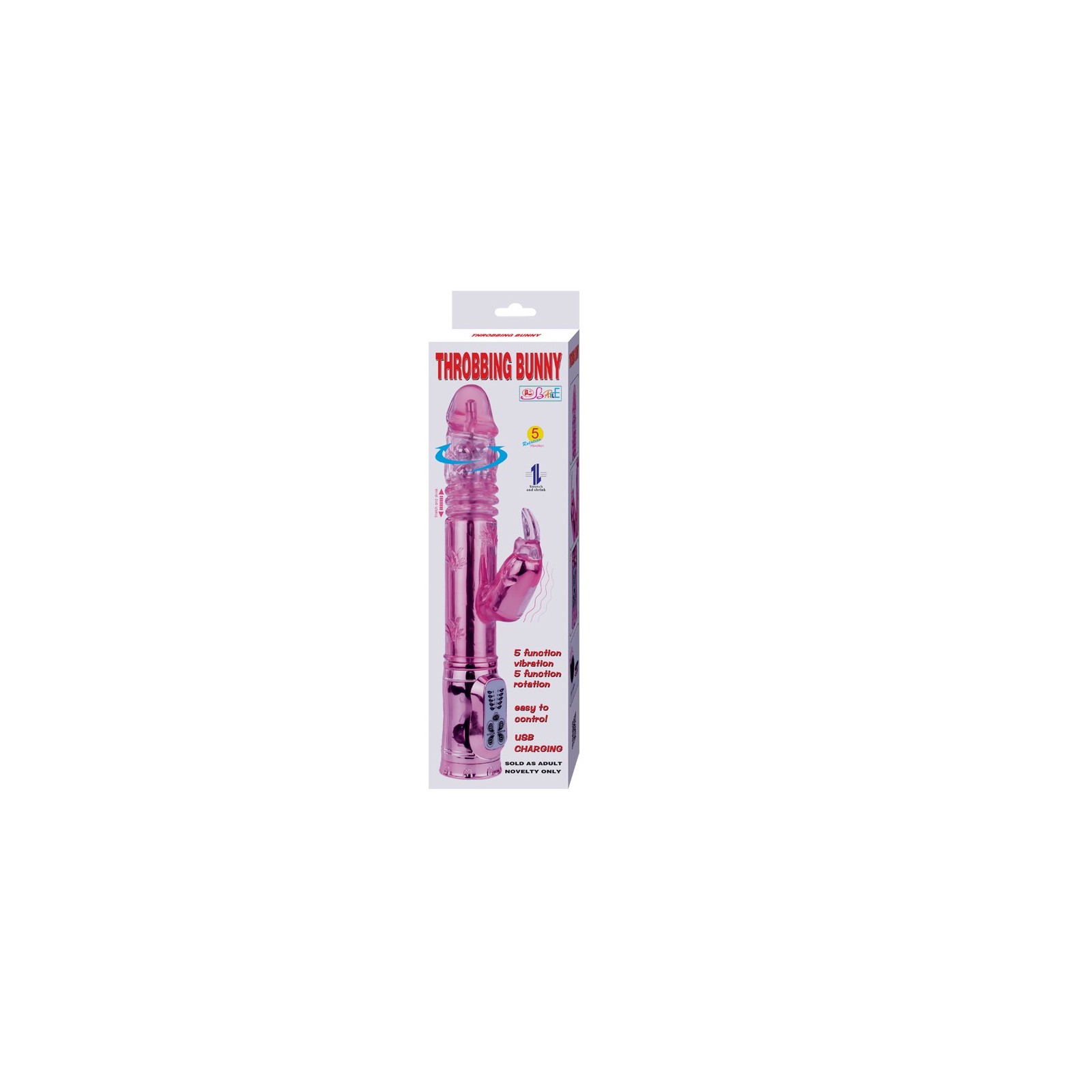 Baile Throbbing Bunny Rotator Rampant Pink