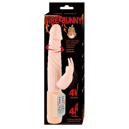 Baile Fire Bunny Rotating Vibrator