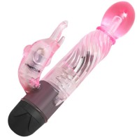 Rabbit Vibrator with 10 Modes - Pink