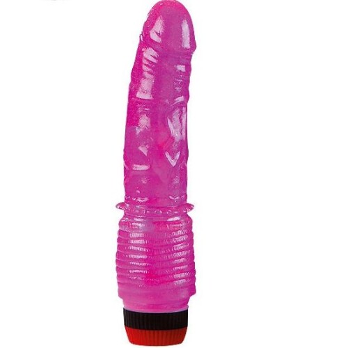 Vibrador Flexible Jelly Lila Descripción