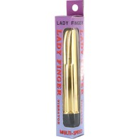 Ladyfinger Mini Vibrator Gold