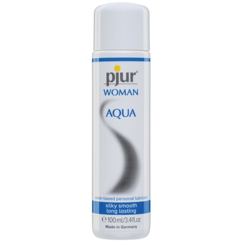 Pjur Woman Aqua Lubricante a Base de Agua 100 Ml - Hidratación Superior