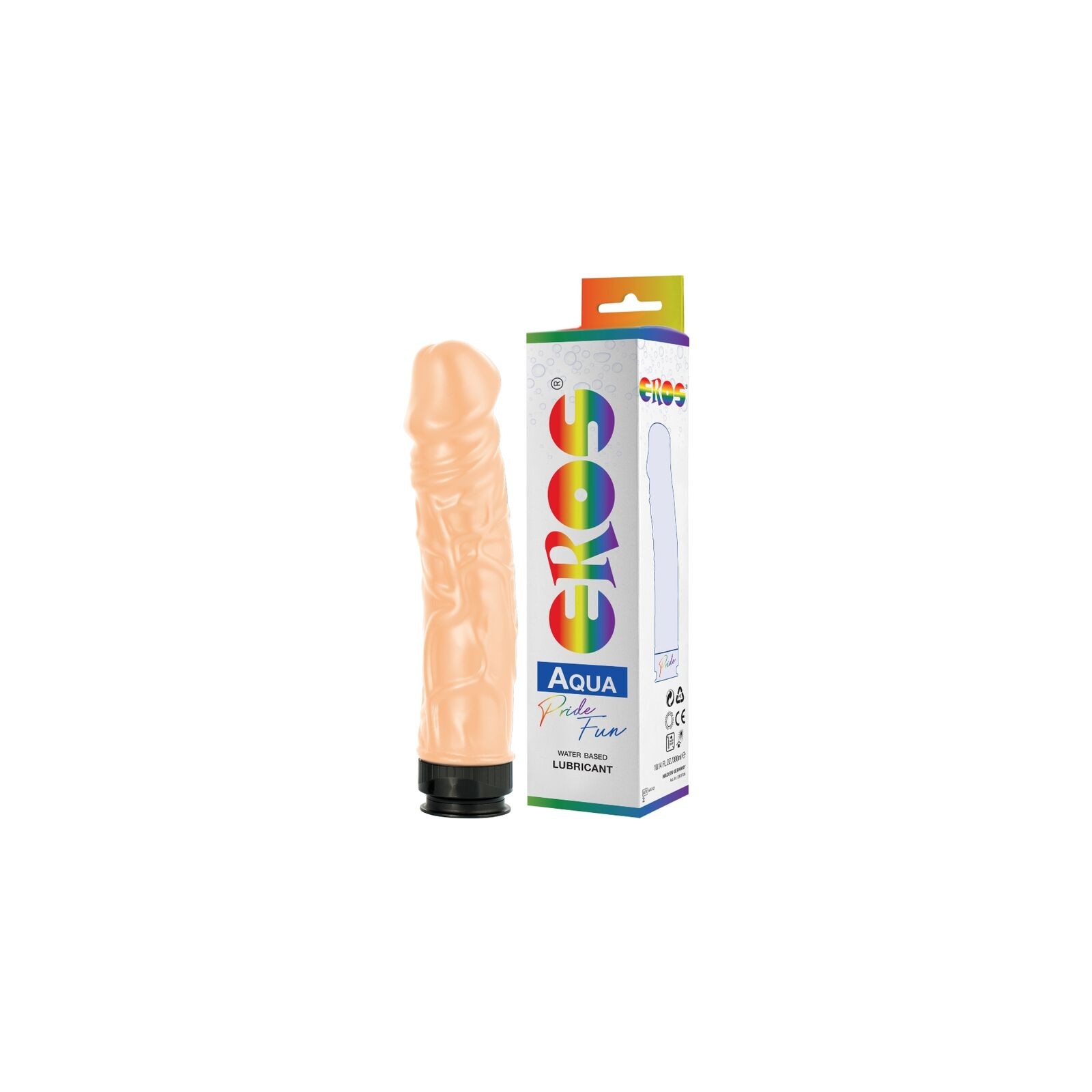 Dildo Eros Aqua LGBT con Lubricante Incorporado