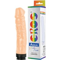 Dildo Eros Aqua LGBT con Lubricante Incorporado