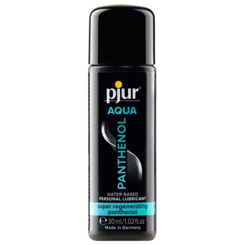 pjur AQUA Panthenol Lubricante Base Agua 30 Ml - Cuidado de Alta Calidad