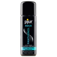 pjur AQUA Panthenol Lubricante Base Agua 30 Ml - Cuidado de Alta Calidad