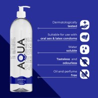 Water-Based Lubricant 1000ml for Quality Experience