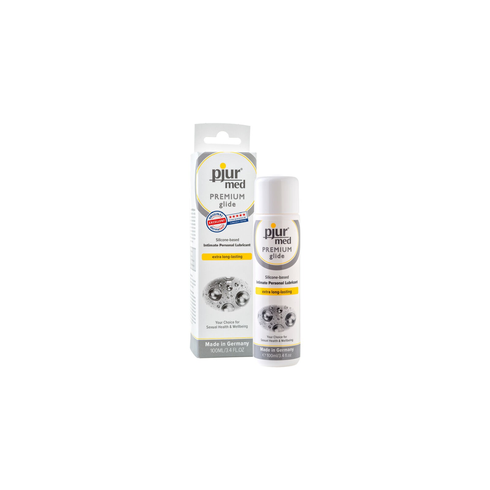 Med Lubricante Premium Silicona 100 Ml - Comodidad Duradera