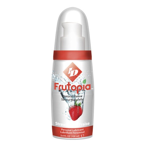 Lubricante Sabor Fresa Id Frutopia Natural