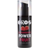 Lubricante Fresa Power Fruit - Sabroso y Suave