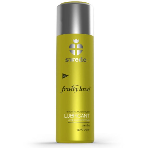 Lubricante Fruity Love Manzana Golden y Vainilla 100ml - Placer Natural