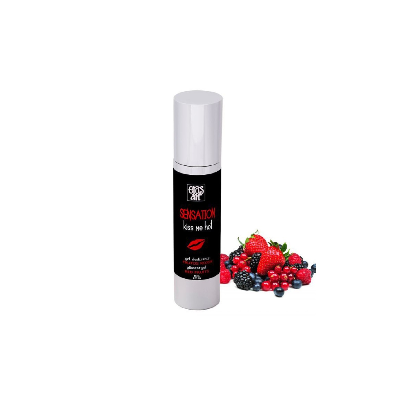 Sensattion Lubricante Natural Sabor a Frutos Rojos 50 Ml