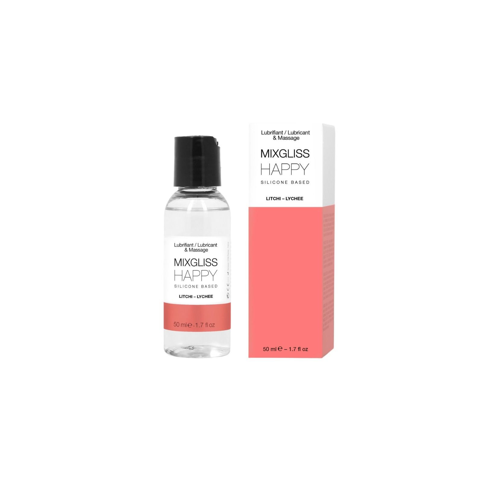 Happy Lubricant Silicone Lychee 50ml - Sensory Pleasure