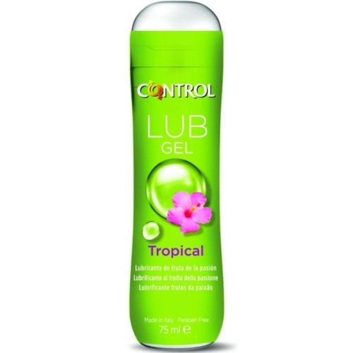 Control Lub Gel Lubricante Tropical 75 ml | Gel a Base de Agua