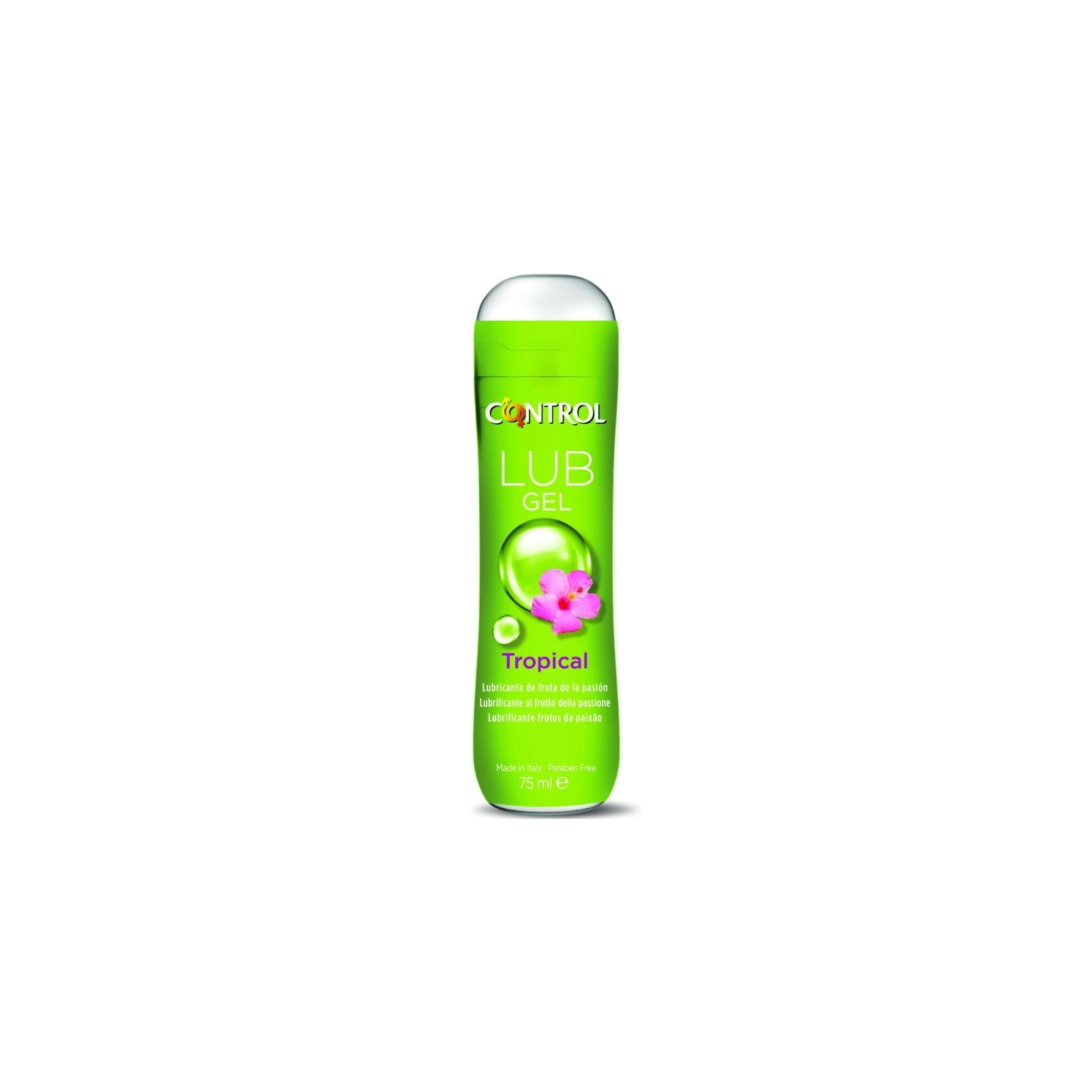 Control Tropical Lubricant Gel 75 ml | Water-Based Gel