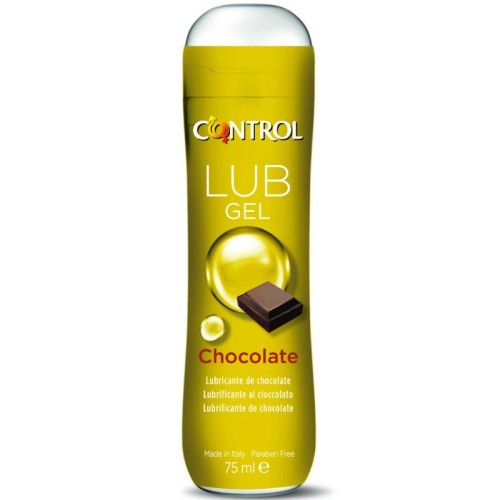 Lub Gel Lubricante Chocolate Control - 75ml para Placer Máximo