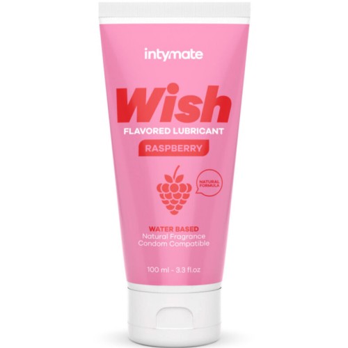 Wish Frambuesa Lubricante Aromatizado - Diversión Sabrosa