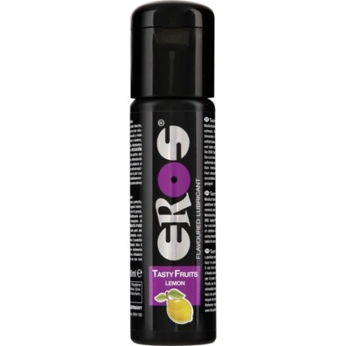 Eros Lubricante de Limón Tasty Fruits 100ml - Placer Afrutado