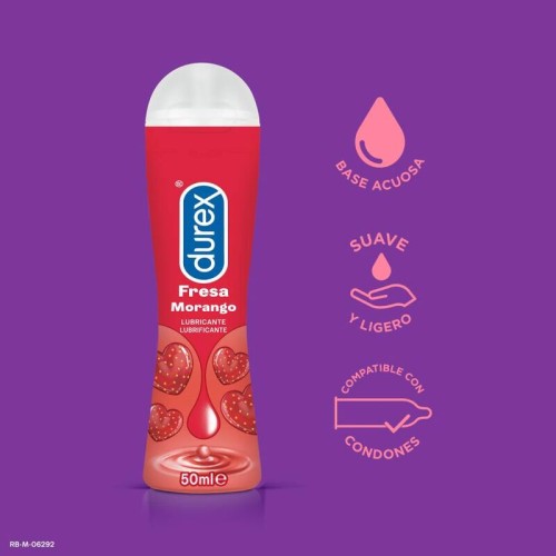 Durex - Lubricante Play Fresa 50 Ml