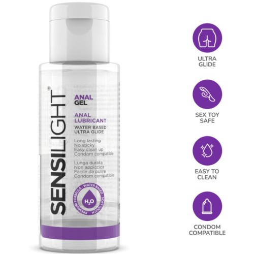 Sensilight Gel Anal Deslizante 30 Ml - Comodidad Suave