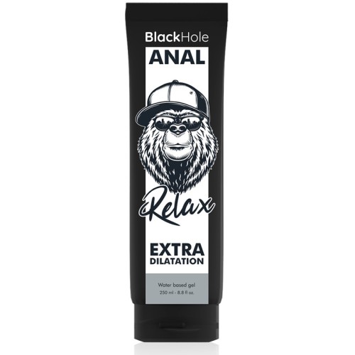 Lubricante Anal Black Hole Relax a Base de Agua 250ml