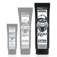 Lubricante Anal Black Hole Relax a Base de Agua 250ml