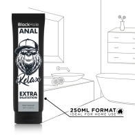 Lubricante Anal Black Hole Relax a Base de Agua 250ml