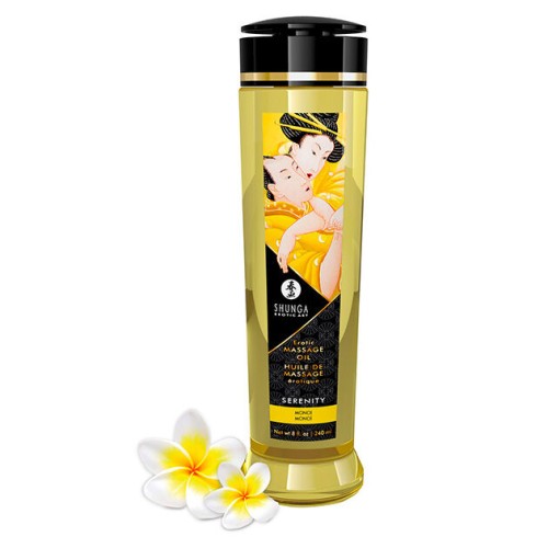 Shunga - Aceite De Masaje Adultos Serenity 240 Ml - Placer Sensorial