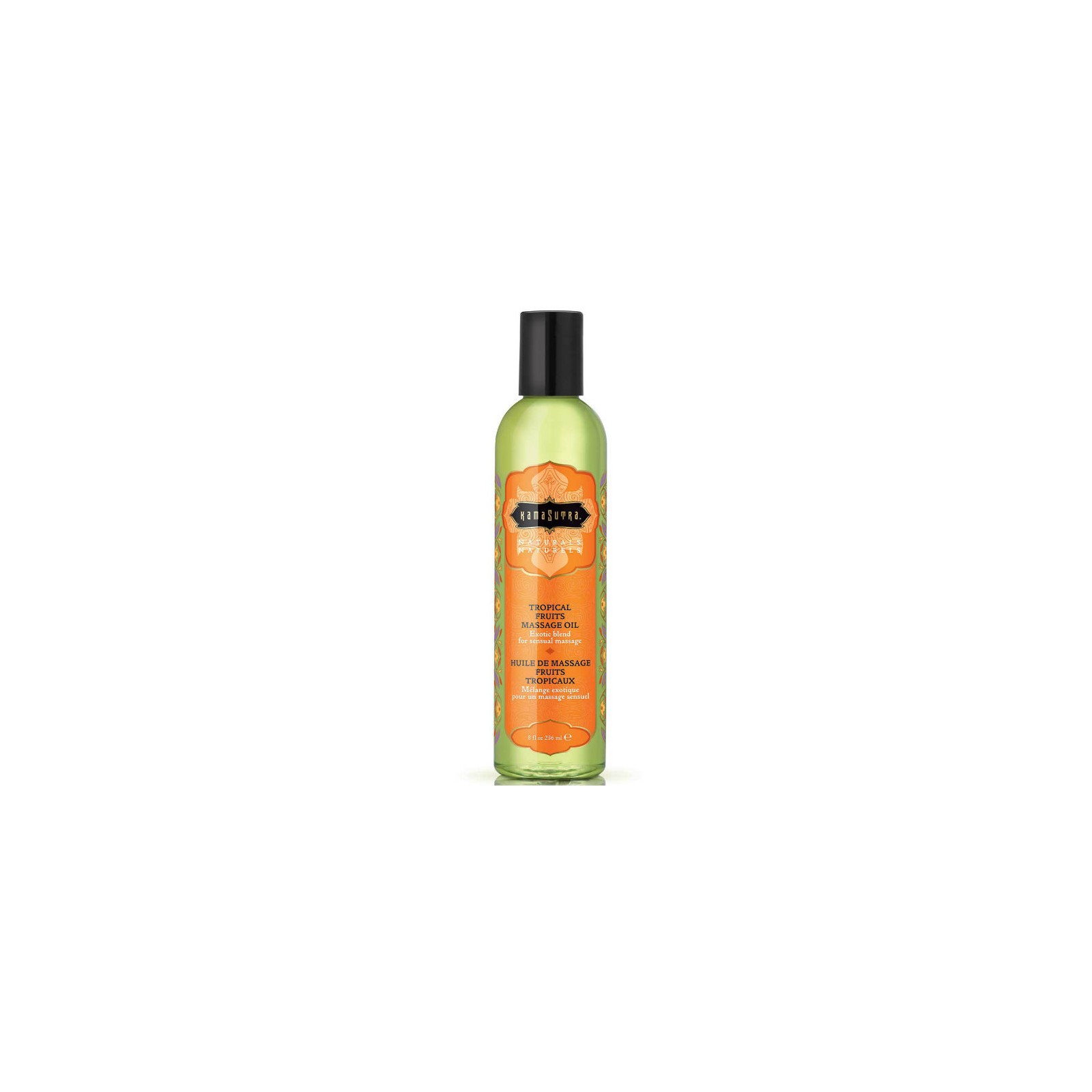 Kamasutra Naturals Massage Oil Tropical Fruits 236ml - Sensual Relaxation