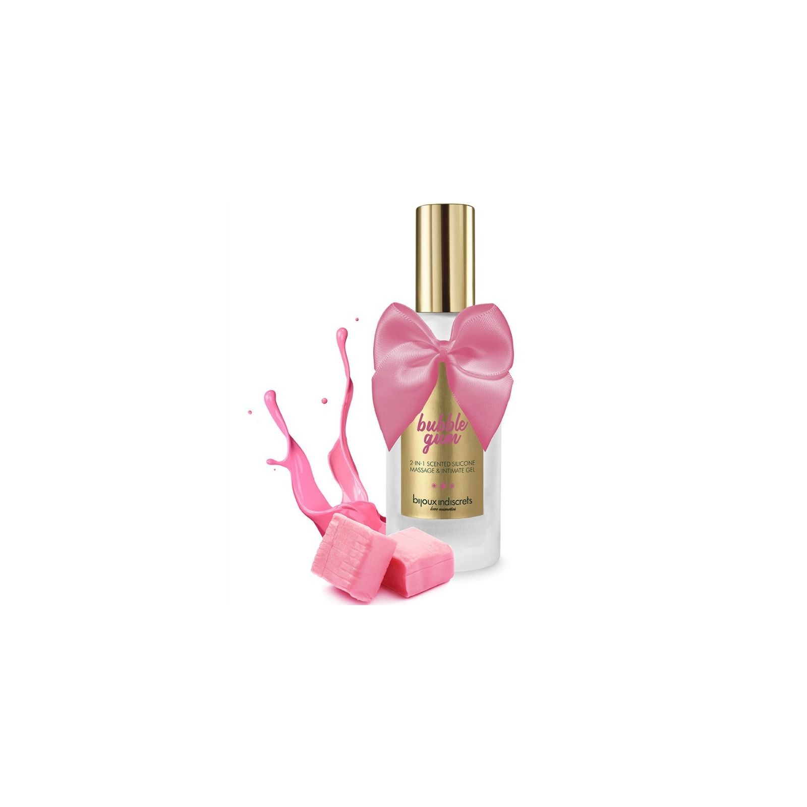 Bijoux Bubble Gum Gel 2in1 Strawberry 100ml