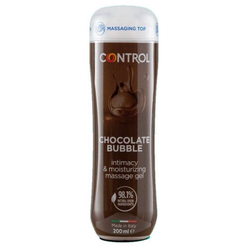 Control 3 in 1 Chocolate Bubble Massage Gel 200 ml