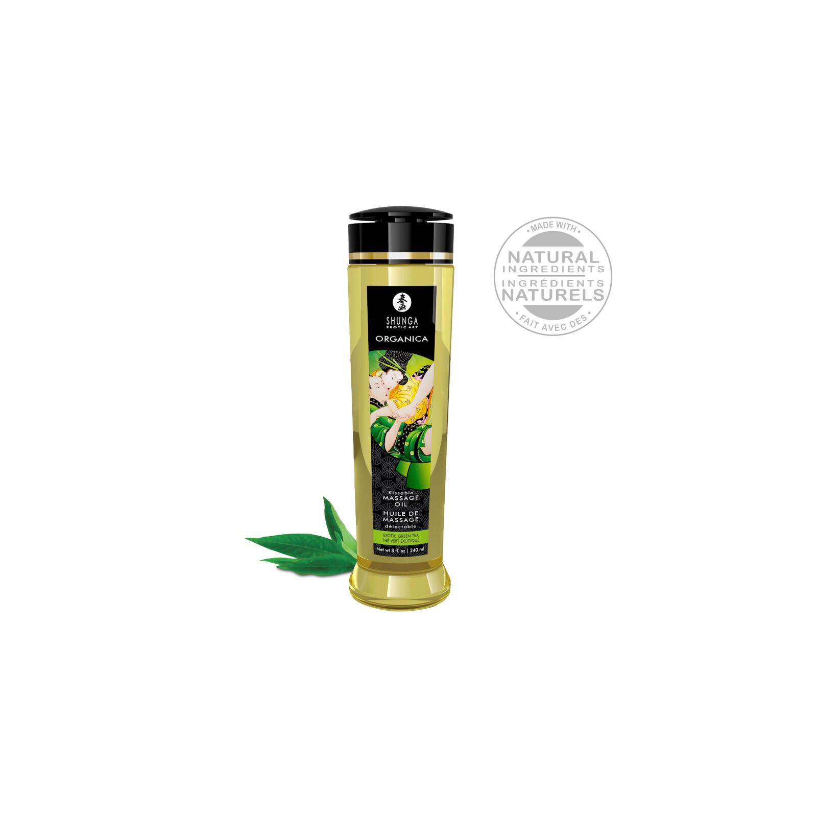 Shunga - Aceite De Masaje Organico Te Verde 240 Ml