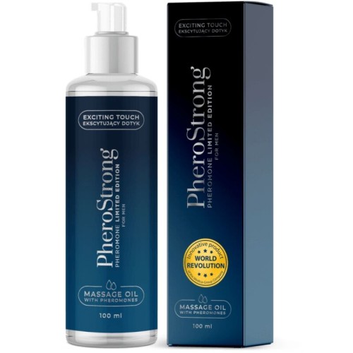 Limited Edition Massage Oil for Men - Sensual Experience