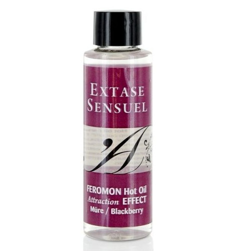 Passion Fruit Heat Massage Oil with Pheromones 100ml - Sensual Experience